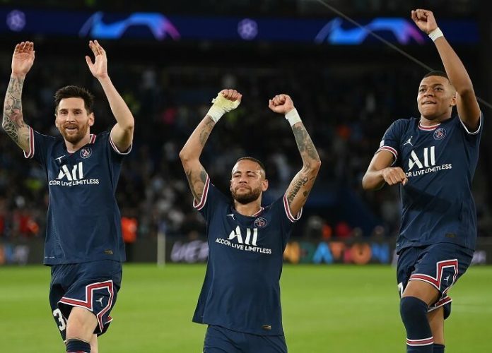 Neymar, Messi e Mbappé
