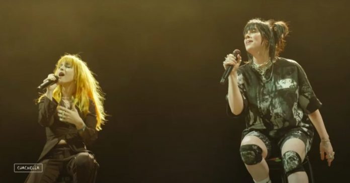 Billie Eilish Hayley Williams Coachella 2022