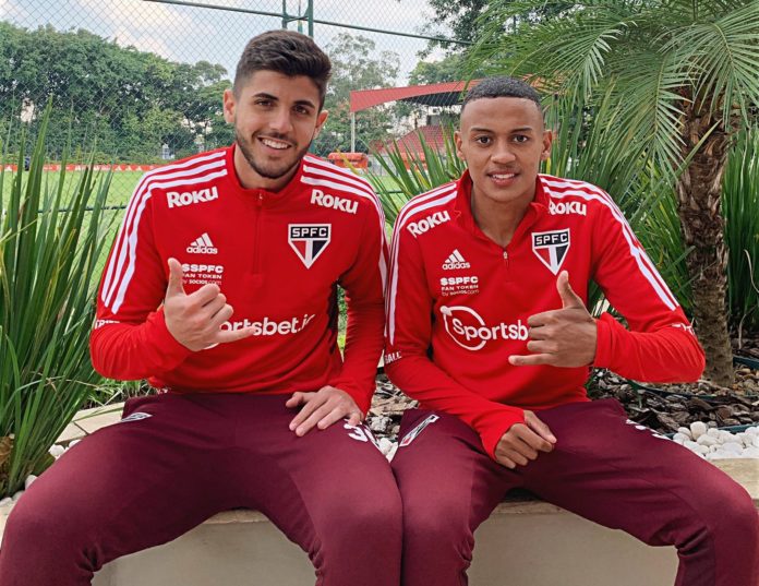 Novidades do último treino do São Paulo