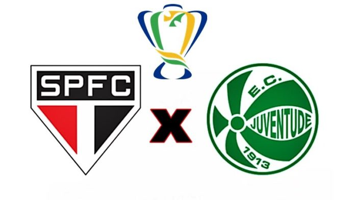 Onde assistir São Paulo x Juventude ao vivo pela Copa do Brasil