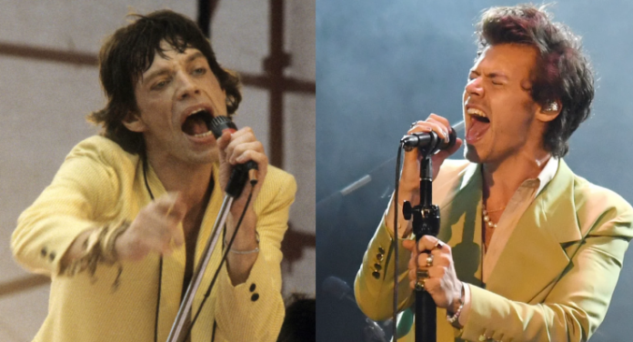 Mick Jagger Harry Styles