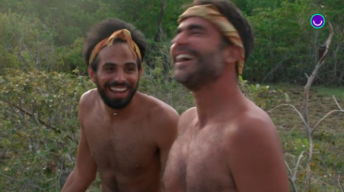 Matheus e Lucas protagonizam "beijo de novela" em "No Limite"