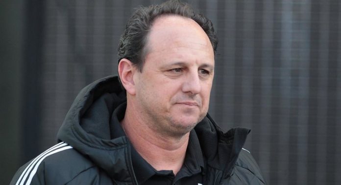 Rogério Ceni em partida contra o Corinthians