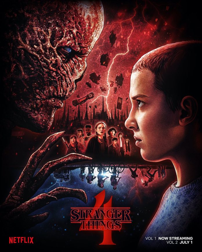 Vecna e Eleven frente e frente: veja o pôster novo de "Stranger Things"