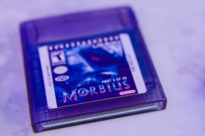 Imagem de: Morbius: filme do vampiro da Marvel foi parar no Game Boy Color