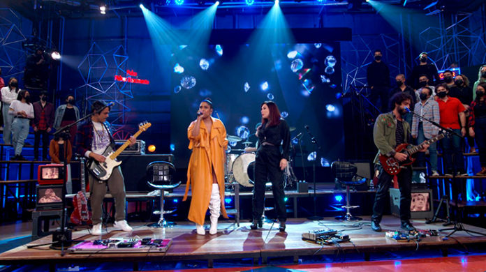 Apresentadores da Globo marcam presença no "Altas Horas" - Pitty e Drik