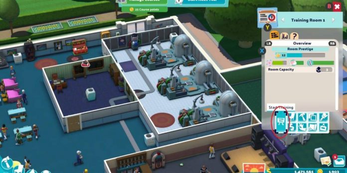 Entenda como treinar sua equipe em Two Point Campus