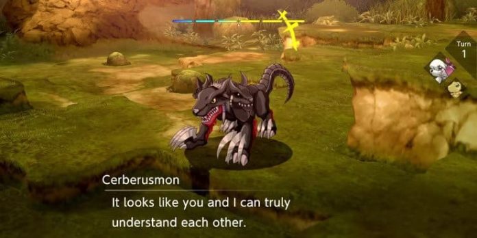 Cerberusmon em Digimon Survive