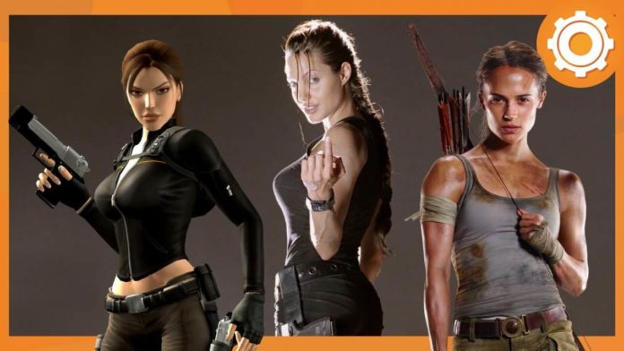 Lara Croft em 3 versões