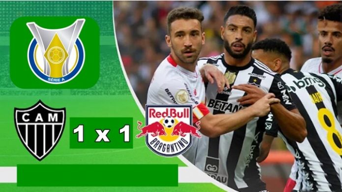 Momentos e gols de Atlético-Mg 1 x 1 Bragantino pelo Campeonato Brasileiro