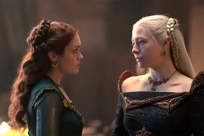 "A Casa do Dragão": existe “conexão erótica” entre Rhaenyra e Alicent, diz atriz
