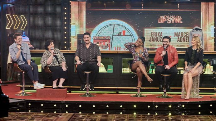 Domingão comemora aniversário com disputa no "Batalha do Lip Sync"