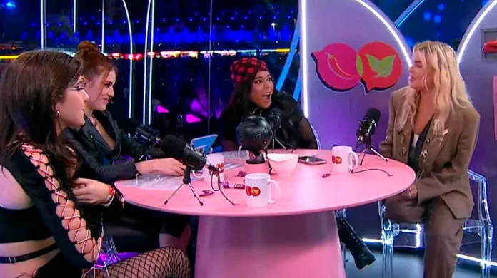 Luísa Sonza se assusta após pergunta sobre affair com Paulo André