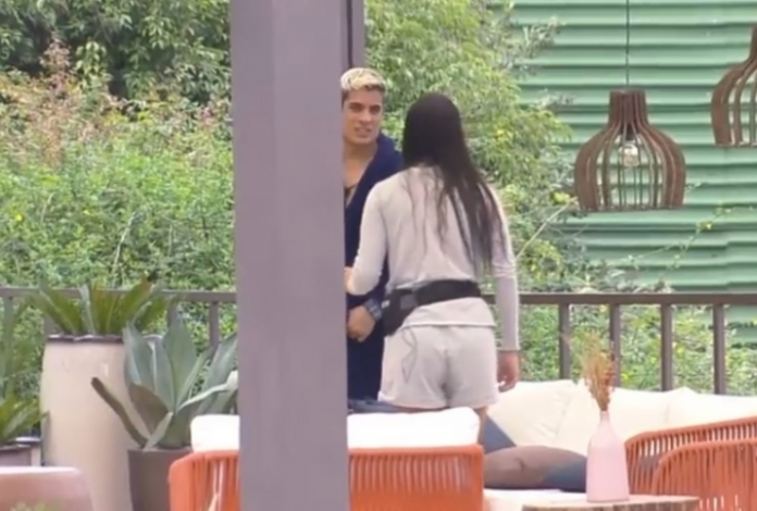 Pétala 'planta' intriga entre Shay e Tiago em "A Fazenda 14"