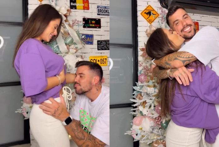 Lipe Ribeiro e Andressa Castorino estão grávidos: "Feliz demais"