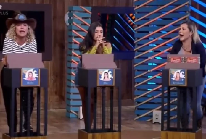 Eita! Deolane e Kerline brigam durante dinâmica em "A Fazenda"