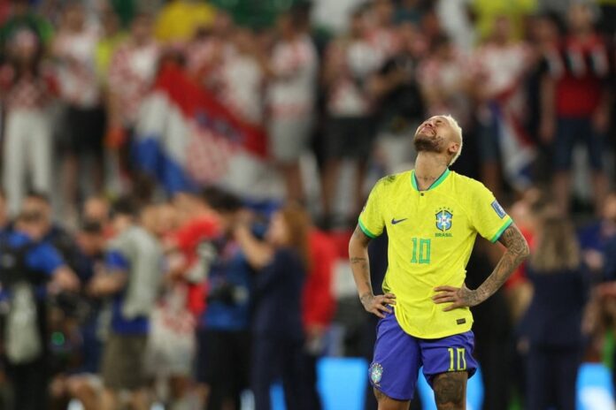 000_33276XB.jpg Brasil foi eliminado pela Croácia e viu o fim do sonho do hexa. Veja 5 motivos que fizeram a Seleção fracassar na Copa do Catar - Foto: Adrian DENNIS / AFP
