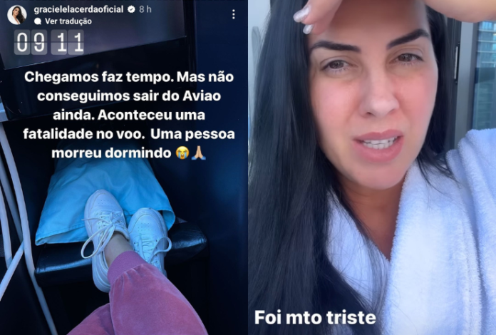 Homem morre em voo de Zezé Di Camargo e Graciele Lacerda em Miami