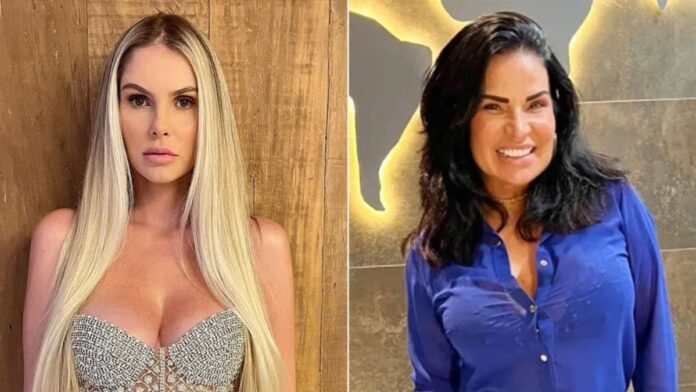Monique.jpg Bárbara Evans e Solange Gomes – Foto: Reprodução/Instagram/Montagem Quem