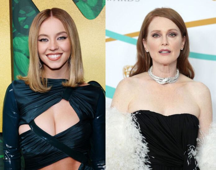 Julianne Moore e Sydney Sweeney serão mãe e filha em filme do criador de "Mare of Easttown"