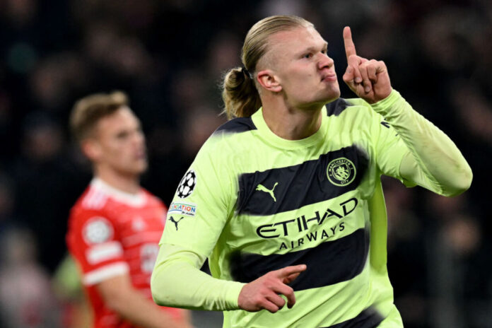 Haaland faz mais um, City empata com Bayern e avana s semifinais :: ogol.com.br