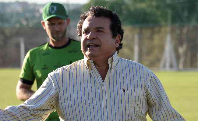 Presidente do Amrica 'corneta' Atltico ao responder provocao Presidente do Amrica 'corneta' Atltico ao responder provocao