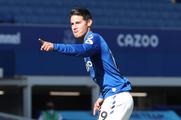 Primeira investida do Botafogo rejeitada por James Rodrguez :: ogol.com.br
