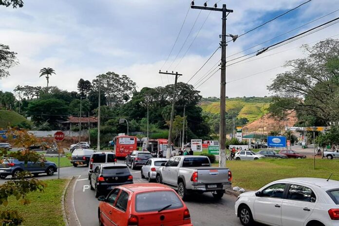 acidente trevo parque da lajinha foto wendell guiducci