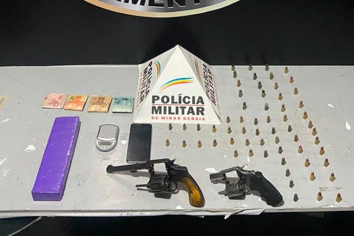 Grupo é detido pela Polícia com armas e drogas