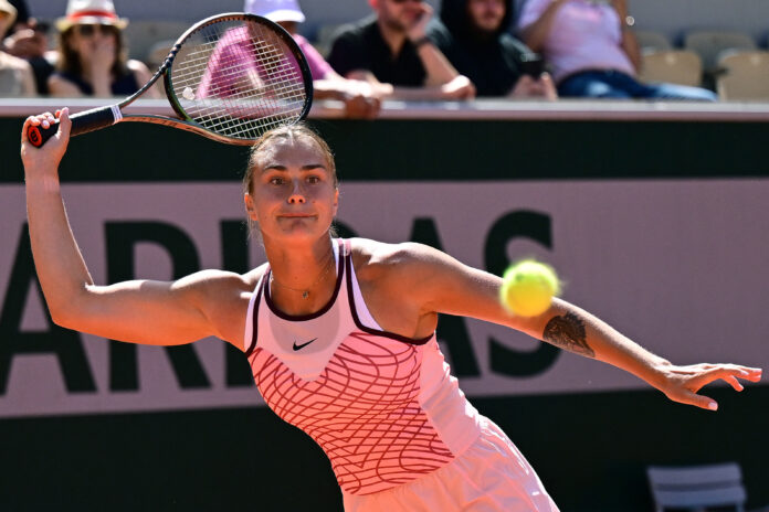 Sabalenka vence Shymanovich e vai à terceira rodada de Roland Garros