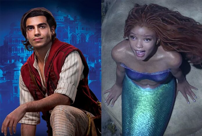 Ator de "Aladdin" alfineta "A Pequena Sereia", é criticado e desativa redes