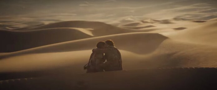 duna-parte-2-beijo.jpg Zendaya e Timothée Chalamet se beijam em trailer de "Duna: Parte 2"