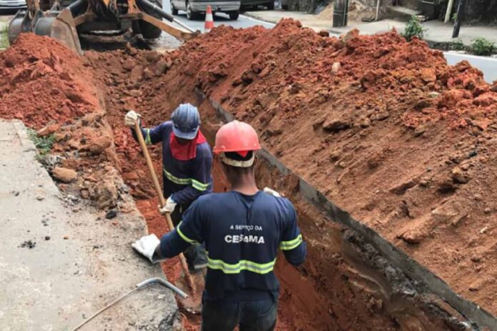 Obra em redes de água na Zona Sudeste modifica trânsito Obra em redes de água na Zona Sudeste modifica trânsito