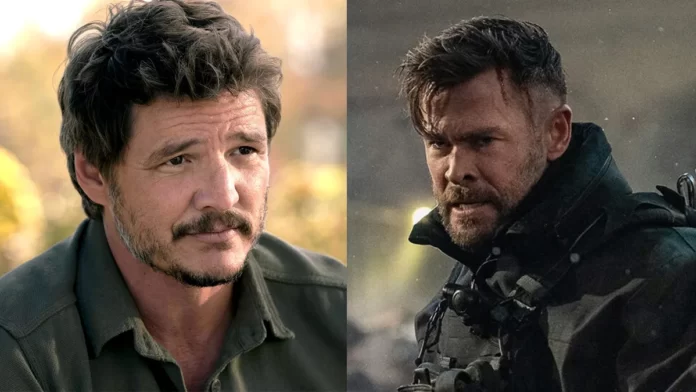 Netflix e Prime Video disputam filme com Pedro Pascal e Chris Hemsworth