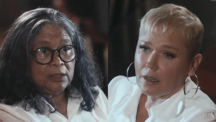xuxa-1.jpg Xuxa Meneghel e Marlene Mattos - Foto: Reprodução / Globoplay