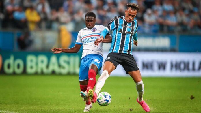 Bahia conta com trio ex-Grêmio e pode ter 'lei do ex' a seu favor
