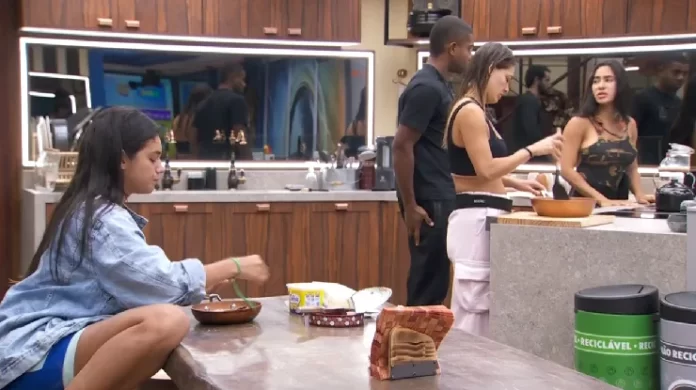 Davi e Isabelle no BBB 24