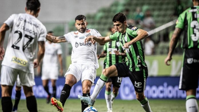 Santos é derrotado pelo América-MG no Brasileiro da Série B
