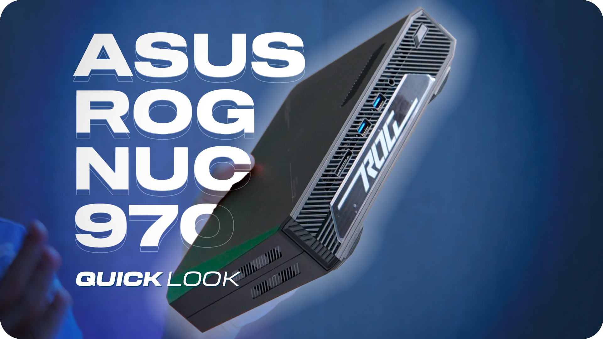 O ASUS ROG NUC 970 é uma potência leve de um desktop - Aconteceu Bicas