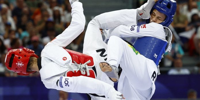 Maria Clara perde no Taekwondo, mas ainda tem chance para Maria Clara perde no Taekwondo, mas ainda tem chance para o bronze