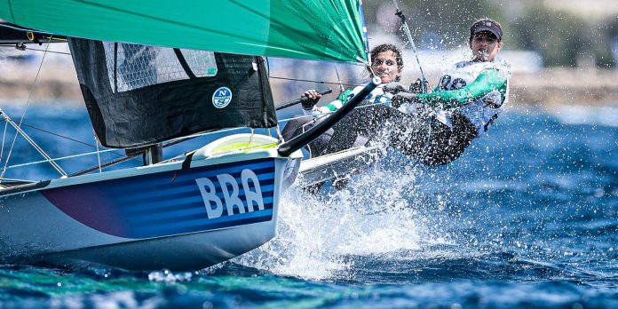 Vela: Martine e Kahena adiam sonho do tricampeonato olímpico em Vela: Martine e Kahena adiam sonho do tricampeonato olímpico em Paris