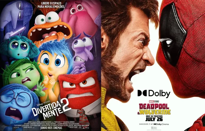 divertida-mente-2-deadpool-e-wolverine.jpg "Divertida Mente 2" x "Deadpool & Wolverine": qual o maior sucesso de 2024?