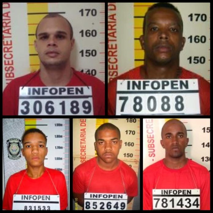 Polícia procura por cinco presos que fugiram de penitenciária em Juiz de Fora; veja quem são