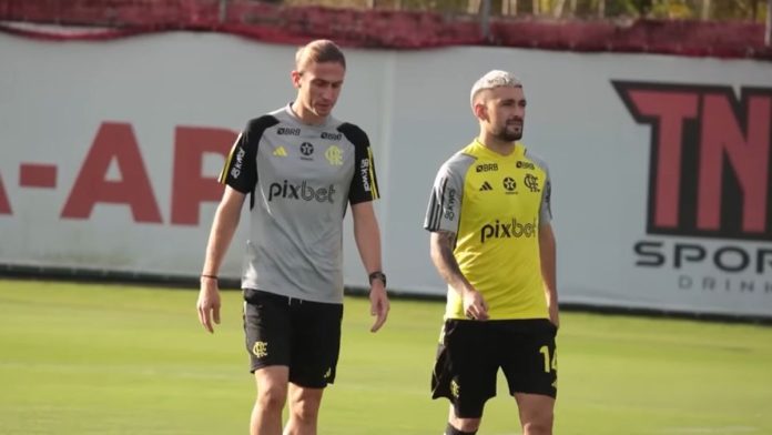 Filipe Luís tem 3 dúvidas para jogo do Flamengo na Copa do Brasil
