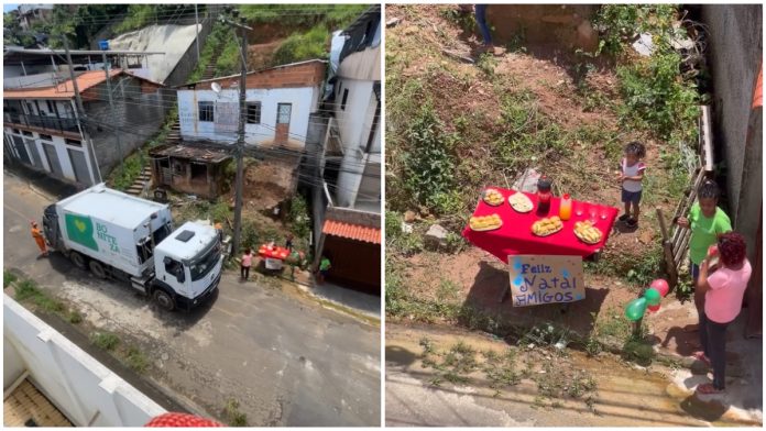 Moradora de Juiz de Fora prepara ceia para garis e encanta a web