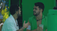 Gêmeos discutem durante festa no BBB 25: "Não esperava isso de você"