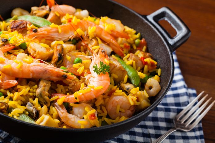 CamarÃ£o e arroz