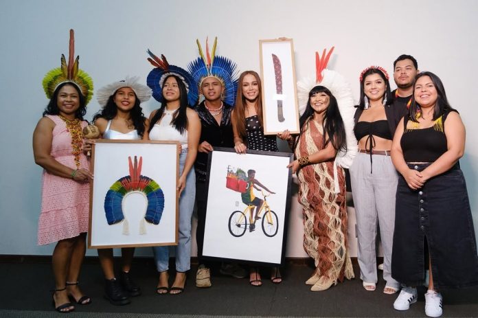 "80% do agro no Brasil depende das chuvas que vêm das terras indígenas", informa Anitta