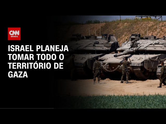 Israel anuncia expansão da operação em Gaza | CNN 360º