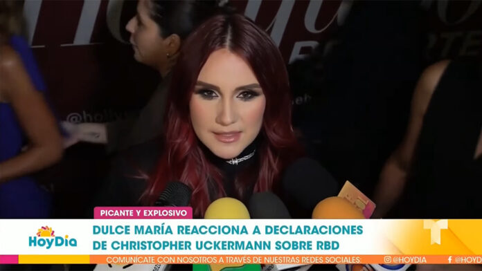 Dulce María sobre RBD: "estou em paz com quem quer estar em paz comigo"